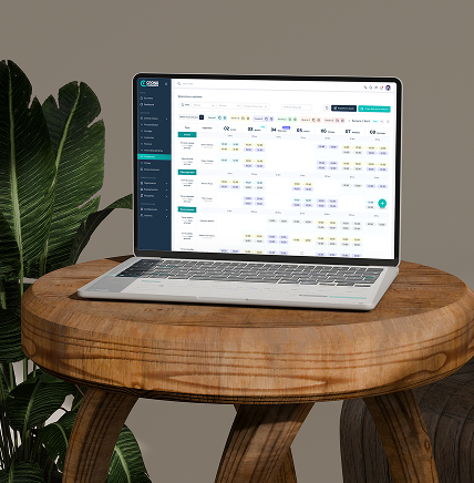 desktop in table